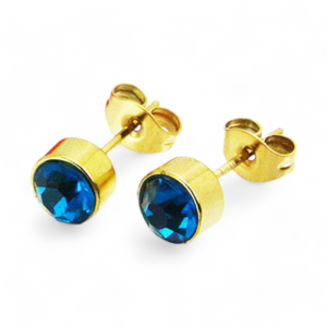 Naušnice od pozlaćenog čelika