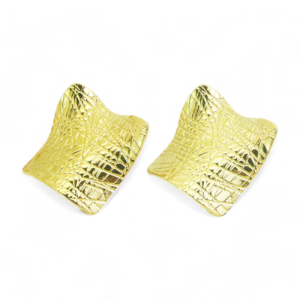 Naušnice od pozlaćenog čelika