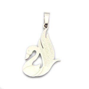 Čelični privjesak labud