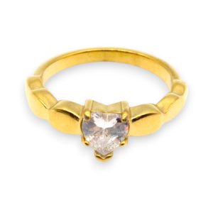 Prsten od pozlaćenog čelika