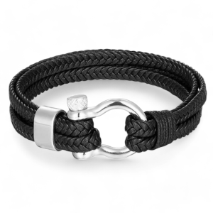 Kožna narukvica s čelikom