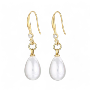 Naušnice od pozlaćenog čelika