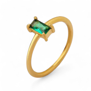 Prsten od pozlaćenog čelika