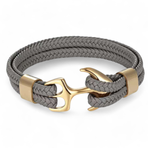 Kožna narukvica s čelikom