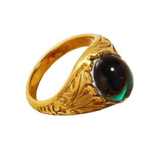 Prsten od pozlaćenog čelika