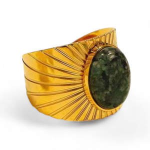 Prsten od pozlaćenog čelika