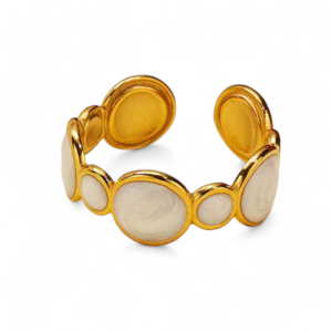 Prsten od pozlaćenog čelika