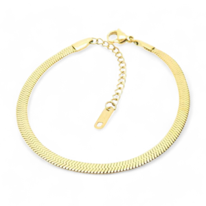 Narukvica od pozlaćenog čelika