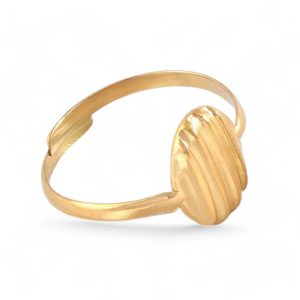 Prsten od pozlaćenog čelika