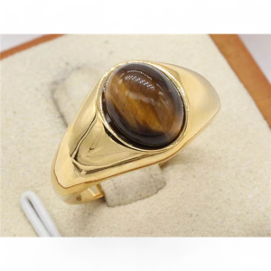 Prsten od pozlaćenog čelika