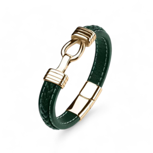 Kožna narukvica s čelikom