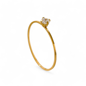 Prsten od pozlaćenog čelika