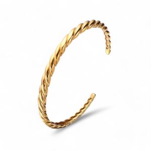 Narukvica od pozlaćenog čelika