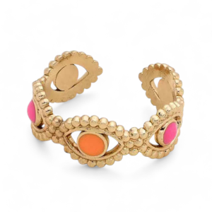 Prsten od pozlaćenog čelika