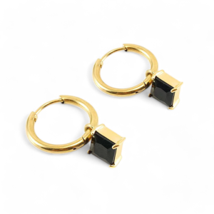 Naušnice od pozlaćenog čelika