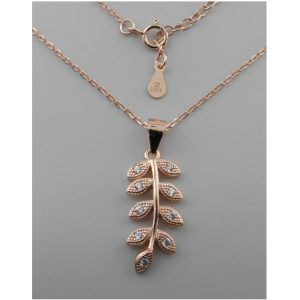 Srebrna ogrlica grančica