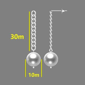 Srebrne naušnice-SE37421