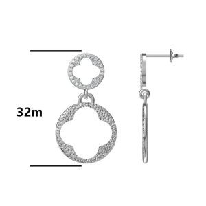 Srebrne naušnice-SE49730