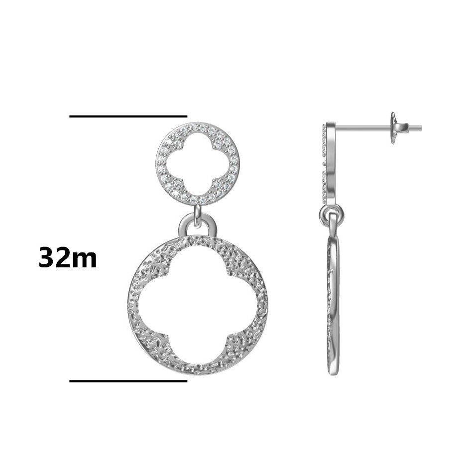 Srebrne naušnice-SE49730