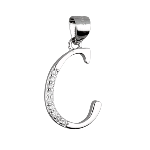 Srebrni privjesak slovo C-SP002-C