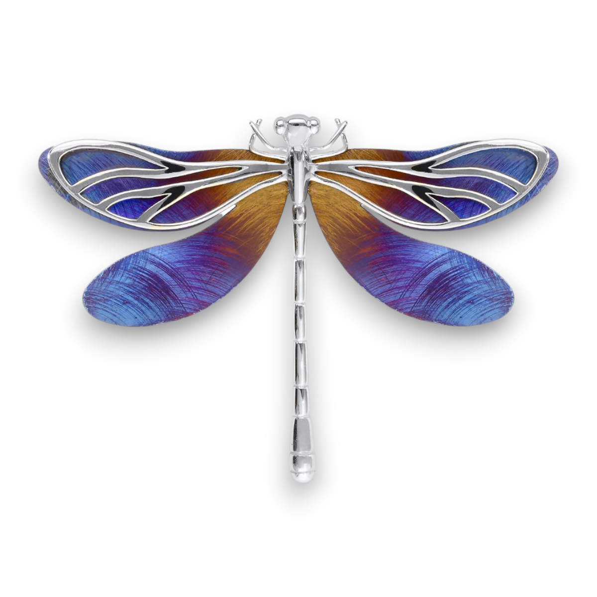 Broš izrađen od srebra i titanija-SBR547