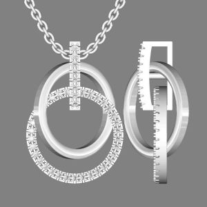 Srebrna ogrlica-SN21475