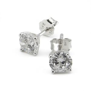 Srebrne naušnice-SE825