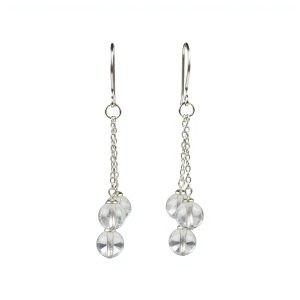 Srebrne naušnice gorski kirstal-SE18926-gorski kristal